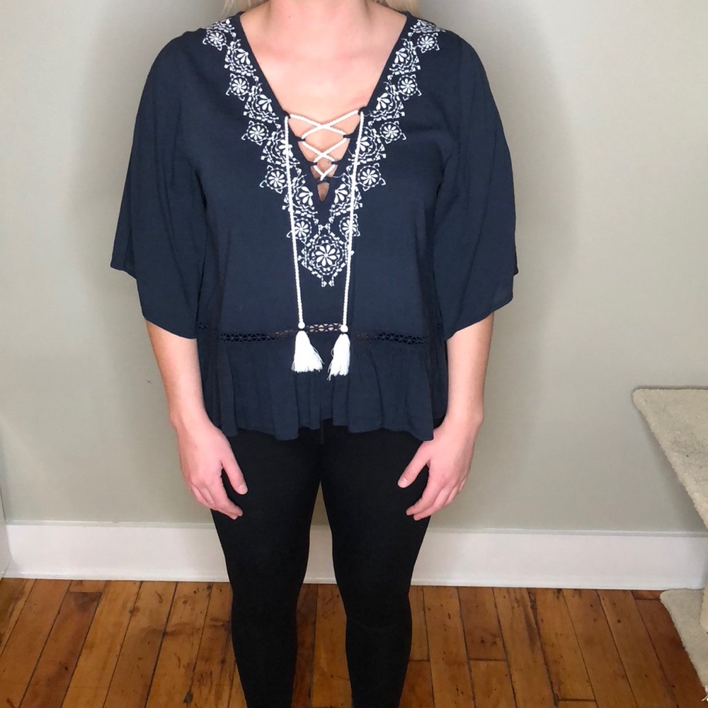 BoHo style top